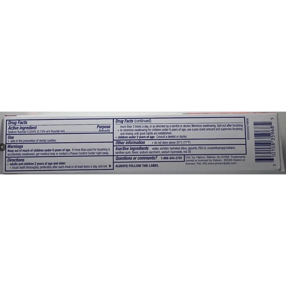 Sensodyne Pronamel Kid's Fluoride Toothpaste, Berry Twist, 4 OZ NEW NIB